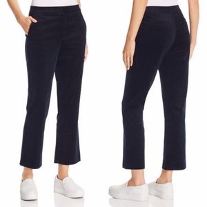NWT Joie Marcena Corduroy Cropped Pants Navy